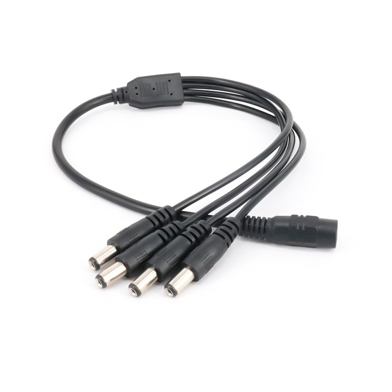 1 to 4 Way DC Power Splitter Cable